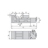 LM-VE-_J Pneumatic Mc Precision&angle Lock Vise - Precision Machining and Workpiece Clamping - Big-tools Industrial Supply Tools for Metal Cutting